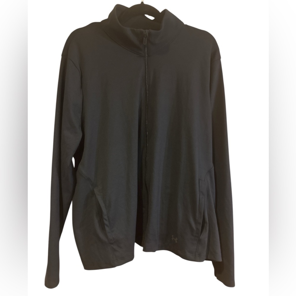 UNDER ARMOUR WOMENS MOTION ZIPPERED MOCK-NECK JACKET SIZE - 2X
